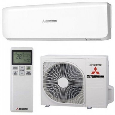 Mitsubishi šilumos siurblys SRK/SRC50ZS-W 5,0/5,8kW Mitsubishi šilumos siurblys SRK/SRC50ZS-W 5,0/5,8kW