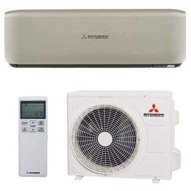 Mitsubishi šilumos siurblys Titanium SRK/SRC25ZS-WT/B 2,5/3,2kW Mitsubishi šilumos siurblys Titanium SRK/SRC25ZS-WT/B 2,5/3,2kW