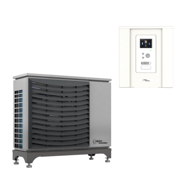 Alpha Innotec JERSEY 5 šilumos siurblys oras/vanduo 7.06kW su valdikliu HPC40 Alpha Innotec JERSEY 5 šilumos siurblys oras/vanduo 7.06kW su valdikliu HPC40