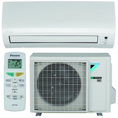 DAIKIN SENSIRA FTXF25F/RXF25F 2.5/2.8kW šilumos siurblys DAIKIN SENSIRA FTXF25F/RXF25F 2.5/2.8kW šilumos siurblys
