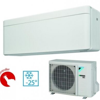 DAIKIN FTXTA30AW / RXTA-N 3.7/4.7 kW NORDIC sieninis šilumos siurblys oras - oras 7