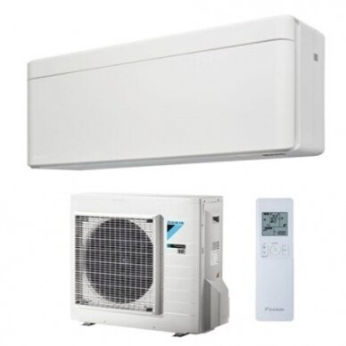 DAIKIN FTXTA30AW / RXTA-N 3.7/4.7 kW NORDIC sieninis šilumos siurblys oras - oras