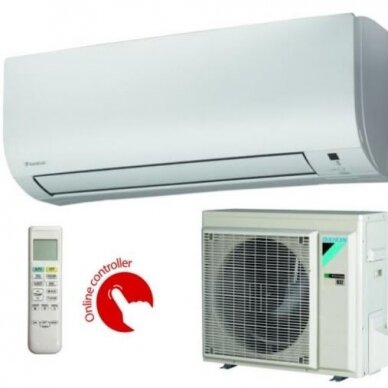 DAIKIN MULTISPLIT oro kondicionieriaus su vidiniu bloku COMFORA 3-ims kambariams (su pasirinkimais)