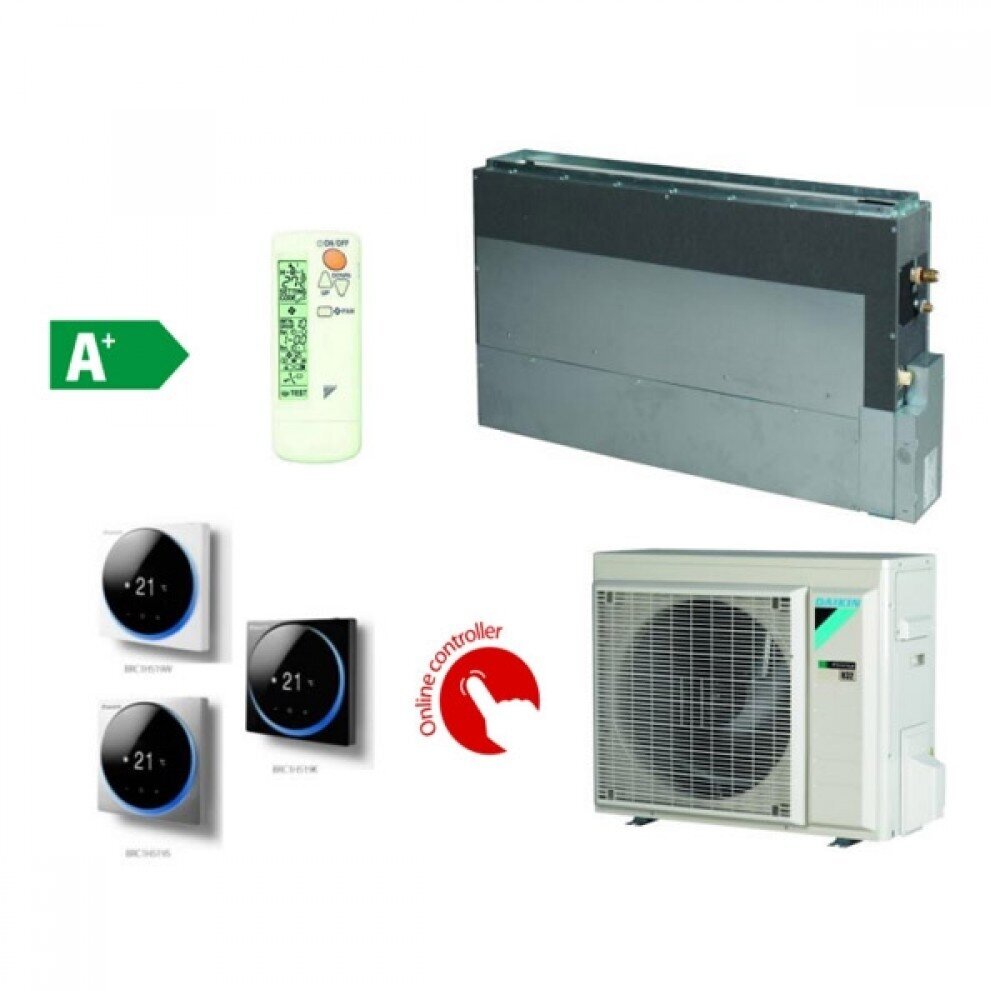 DAIKIN FNA60A9 RXM60N9 SPLIT pastatomas ortakinis oro kondicionierius DAIKIN FNA60A9 RXM60N9 SPLIT pastatomas ortakinis oro kondicionierius