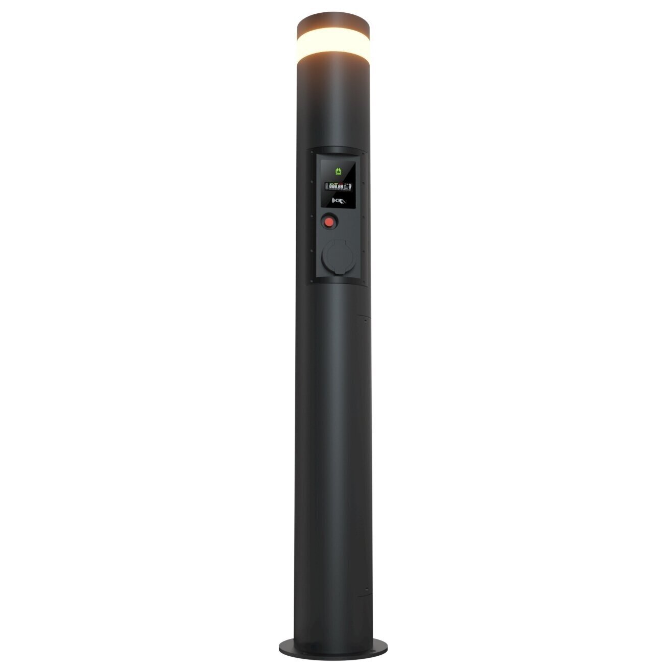 Elektromobilių krovimo stotelė EcoPillar 2x22kW su OCPP protokolu, valdymu Wi-fi Elektromobilių krovimo stotelė EcoPillar 2x22kW su OCPP protokolu, valdymu Wi-fi