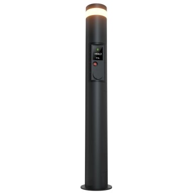 Elektromobilių krovimo stotelė EcoPillar 2x22kW su OCPP protokolu, valdymu Wi-fi