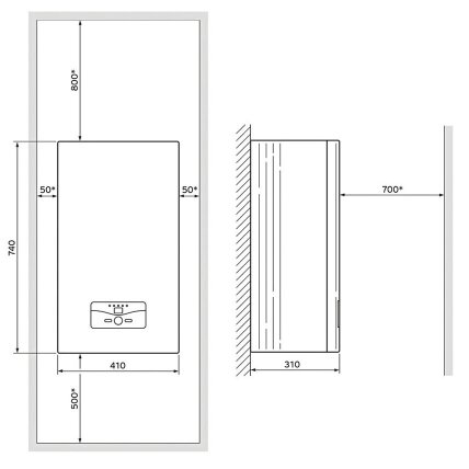 Elektrinis katilas Vaillant eloBLOCK VE 24/14 EU 2 Elektrinis katilas Vaillant eloBLOCK VE 24/14 EU 2