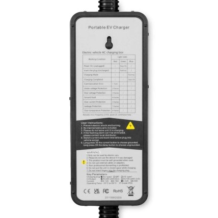 Elektromobilio įkrovimo laidas 220V - type 2 (32A, 1 fazė 7,2 kW) 2