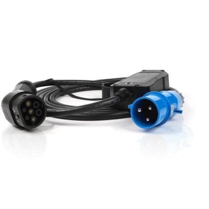 Elektromobilio įkrovimo laidas 220V - type 2 (32A, 1 fazė 7,2 kW) 1