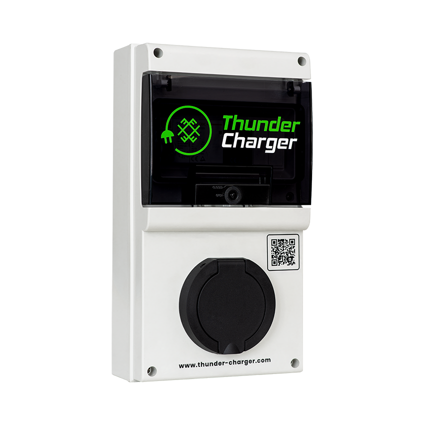 Elektromobilių krovimo stotelė Type 2/Type 1 rozete, 1Fazė, 7 kW ...