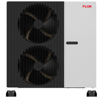 Flixx Flurry 5-23 17kW šilumos siurblys oras-vanduo monoblokas Flixx Flurry 5-23 17kW šilumos siurblys oras-vanduo monoblokas
