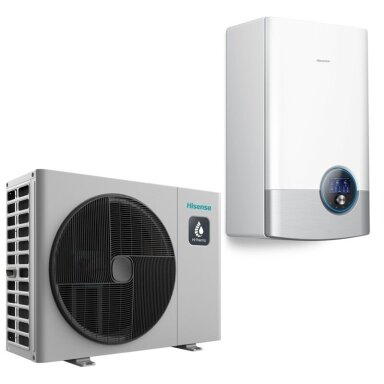 Hisense Hi Therma Split oras/vanduo šilumos siurblys 16.0/13.0kW Hisense Hi Therma Split oras/vanduo šilumos siurblys 16.0/13.0kW