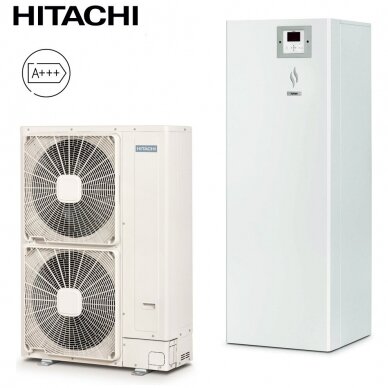 HITACHI YUTAKI S 14 kW Combi su integruotu boileriu (su pasirinkimais)