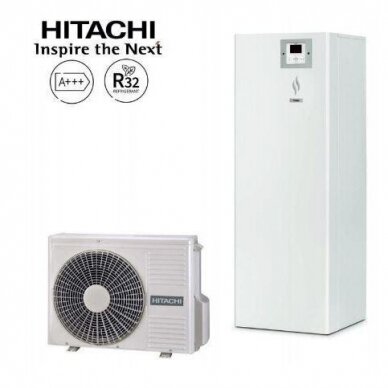 HITACHI YUTAKI S 8 kW Combi su integruotu boileriu (su pasirinkimais)