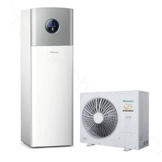 Hisense Integra šilumos siurblys oras/vanduo 6,0/5,0kW Hisense Integra šilumos siurblys oras/vanduo 6,0/5,0kW