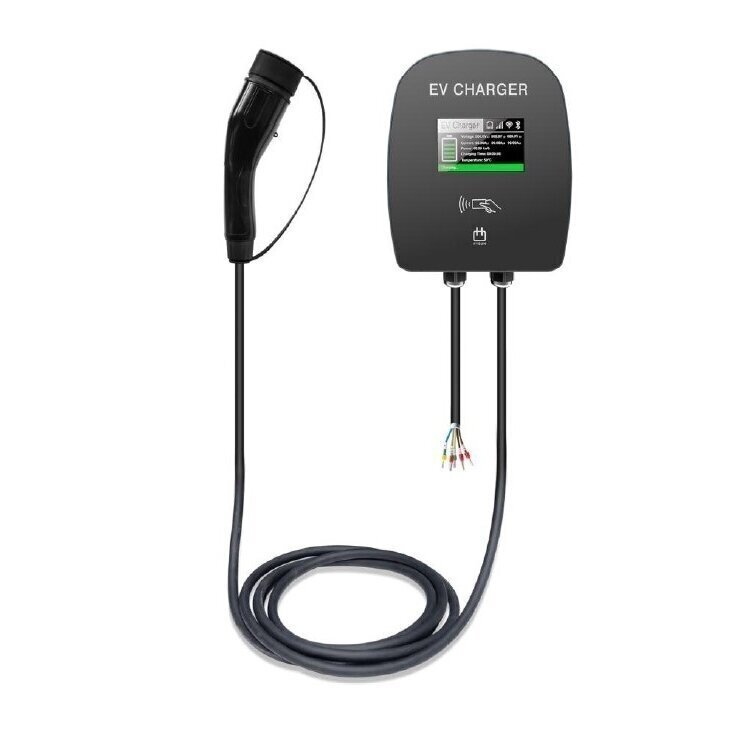 HYSUN firmos elektromobilių krovimo stotelė Wallbox 11kW su type 2 laidu, 5m ilgio, OCPP protokolu HYSUN firmos elektromobilių krovimo stotelė Wallbox 11kW su type 2 laidu, 5m ilgio, OCPP protokolu