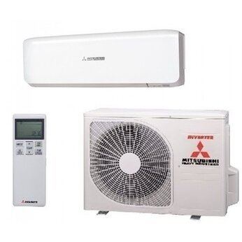 MITSUBISHI MULTI - SPLIT INVERTER lauko blokas su PREMIUM sieniniu oro kondicionieriumi 3-ims kambariams