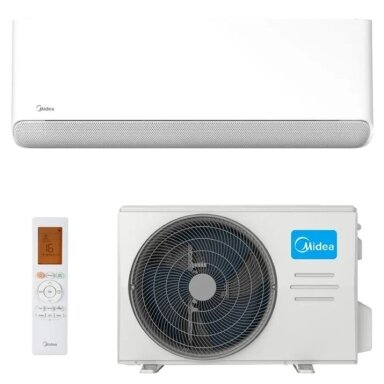 Midea Breezeless E 2,8/2,9kW šilumos siurblys oras-oras Midea Breezeless E 2,8/2,9kW šilumos siurblys oras-oras