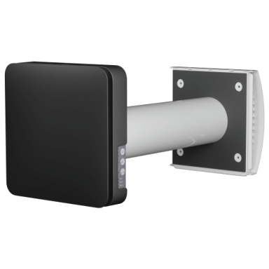 Mini rekuperatorius Flexit Aura One WiFi, 100 mm, juodas