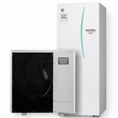 MITSUBISHI ELECTRIC ZUBADAN PUD-SHWM120YAA / EHST20D-YM9D ORAS-VANDUO ŠILUMOS SIURBLYS (12 KW) MITSUBISHI ELECTRIC ZUBADAN PUD-SHWM120YAA / EHST20D-YM9D ORAS-VANDUO ŠILUMOS SIURBLYS (12 KW)