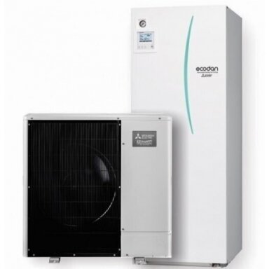MITSUBISHI ELECTRIC ZUBADAN PUD-SHWM80YAA / EHST20D-YM9D ORAS-VANDUO ŠILUMOS SIURBLYS (8 KW) MITSUBISHI ELECTRIC ZUBADAN PUD-SHWM80YAA / EHST20D-YM9D ORAS-VANDUO ŠILUMOS SIURBLYS (8 KW)