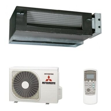 MITSUBISHI MULTI - SPLIT INVERTER lauko blokas su ortakiniu oro kondicionieriumi 4-iems kambariams MITSUBISHI MULTI - SPLIT INVERTER lauko blokas su ortakiniu oro kondicionieriumi 4-iems kambariams