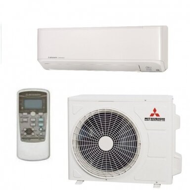 MITSUBISHI SRK/SRC35ZSP-W 3.2/3.6 KW šilumos siurblys oras - oras MITSUBISHI SRK/SRC35ZSP-W 3.2/3.6 KW šilumos siurblys oras - oras