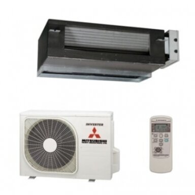 MITSUBISHI SRR/SRC25ZS-W 2.5/3.4KW šilumos siurblys oras - oras MITSUBISHI SRR/SRC25ZS-W 2.5/3.4KW šilumos siurblys oras - oras