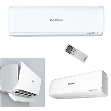 MITSUBISHI MULTI - SPLIT INVERTER lauko blokas su DIAMOND sieniniu oro kondicionieriumi 3-ims kambariams 1 MITSUBISHI MULTI - SPLIT INVERTER lauko blokas su DIAMOND sieniniu oro kondicionieriumi 3-ims kambariams 1