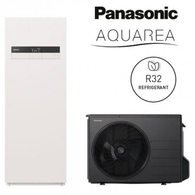 Panasonic Aquarea "Viskas viename" K kartos šilumos siurblys WH-ADC0309K3E5AN / WH-UDZ03KE5 Panasonic Aquarea "Viskas viename" K kartos šilumos siurblys WH-ADC0309K3E5AN / WH-UDZ03KE5