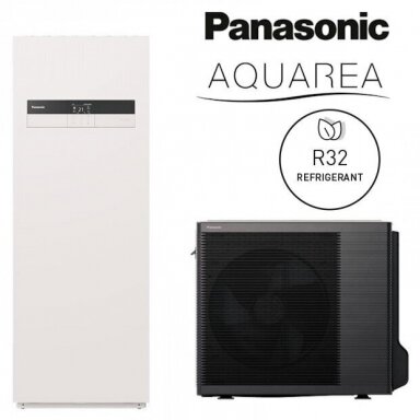 Panasonic Aquarea "Viskas viename" K kartos šilumos siurblys WH-ADC0309K3E5AN / WH-UDZ07KE5 Panasonic Aquarea "Viskas viename" K kartos šilumos siurblys WH-ADC0309K3E5AN / WH-UDZ07KE5