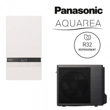 Panasonic Aquarea Bi-bloc K kartos šilumos siurblys WH-SDC0309K3E5 / WH-UDZ07KE5 Panasonic Aquarea Bi-bloc K kartos šilumos siurblys WH-SDC0309K3E5 / WH-UDZ07KE5
