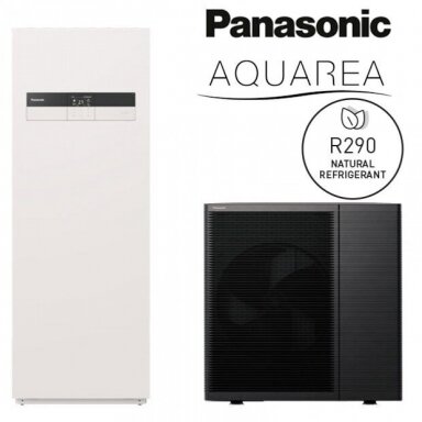 Panasonic Aquarea "Viskas viename" L kartos šilumos siurblys WH-ADC0509L6E5 / WH-WDG07LE5 Panasonic Aquarea "Viskas viename" L kartos šilumos siurblys WH-ADC0509L6E5 / WH-WDG07LE5