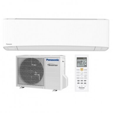 Panasonic Etherea Inverter+ CS-NZ25YKE + CU-NZ25YKE šilumos siurblys 2,5/3,4kW Panasonic Etherea Inverter+ CS-NZ25YKE + CU-NZ25YKE šilumos siurblys 2,5/3,4kW