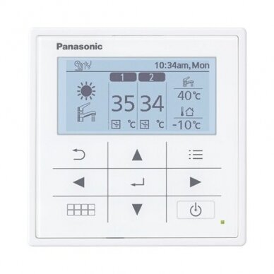 Panasonic Aquarea Bi-bloc WH-SDC16H9E WH-UD16HE8 16kW šilumos siurblys 1