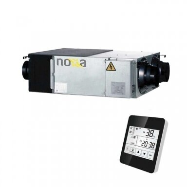 Rekuperatorius Noxa ERV DC NXERV-1300V1 su valdymo pultu Rekuperatorius Noxa ERV DC NXERV-1300V1 su valdymo pultu