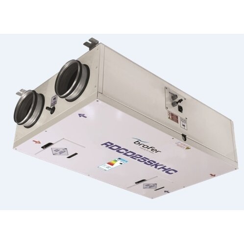 Rekuperatorius BROFER RDCD25SKHCE 250m3/h su entalpiniu šilumokaičiu ...