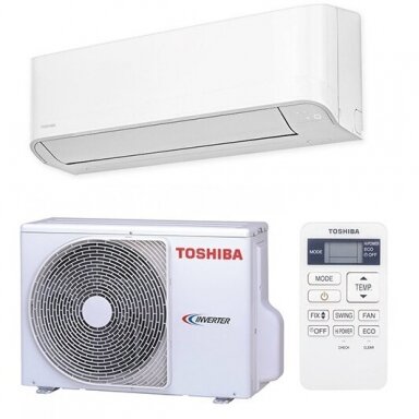 Šilumos siurblys oras-oras Toshiba Aurora+ 2,5/3,2kW Šilumos siurblys oras-oras Toshiba Aurora+ 2,5/3,2kW