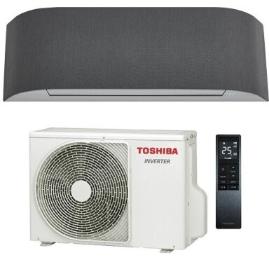 Šilumos siurblys oras-oras Toshiba Haori Nordic 2,8/3,2kW Šilumos siurblys oras-oras Toshiba Haori Nordic 2,8/3,2kW