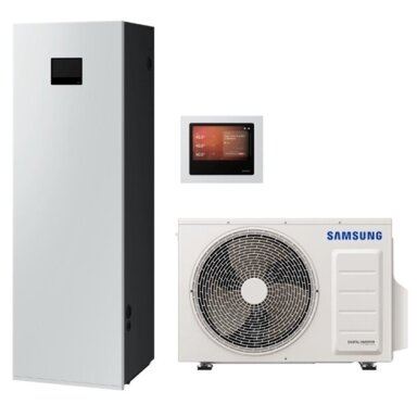 Šilumos siurblys oras/vanduo Samsung Climate Hub AI Home 4,4/5,0kW su talpa Šilumos siurblys oras/vanduo Samsung Climate Hub AI Home 4,4/5,0kW su talpa