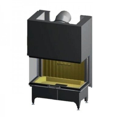 Spartherm Arte 3RL-80h-4S su pakeliamomis durelėmis, 11,4kW
