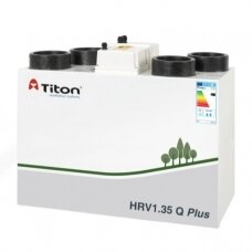 TITON HRV1.35 Q Plus BE Aura Enthalpy rekuperatorius